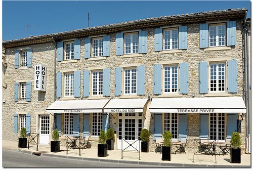 Hotel Du Midi Visan Exterior photo